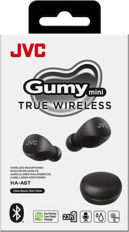 JVC HA-A6T Gumy Mini True Wireless Oordopjes - Zwart — thumbnail 5