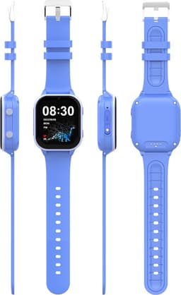 GPSHorlogeKids© - GPS horloge kind - smartwatch kinderen - WhatsApp - 4G videobellen - spatwaterdicht - SOS alarm - SMS - incl. SIM - Edge Blauw — thumbnail 4