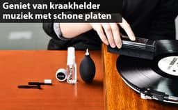 Vicon Professionele 6-in-1 Platenborstel set voor Vinyl Platen - Incl. Naaldreiniger - Antistatisch - Platenreiniger - LP Reinigingsset - LP schoonmaakset - Vinyl reiniger — thumbnail 2