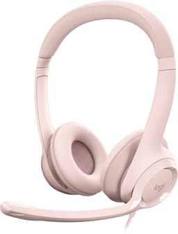 Logitech-headset H390 roze 981-001281 — thumbnail 1