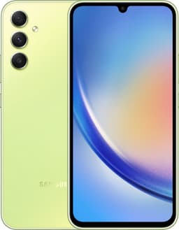 Samsung Galaxy A34 5G - 128GB - Awesome Lime — thumbnail 1