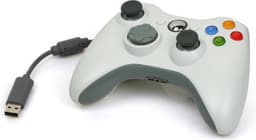 Coretek Controller voor XBOX 360 - bedraad - wit - 1,5 meter (Voor Xbox 360 & PC) — thumbnail 2