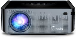 Chesto Beamer Full HD PRO Android (8K-Ondersteuning) - 12.000 lumen - Dolby Audio - Autofocus - Inclusief draagtas - Streamen vanaf je telefoon met wifi — thumbnail 1