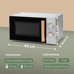 Combi Magnetron - Combimagnetron Vrijstaand - Heteluchtoven - Inbouw Mogelijk — thumbnail 2