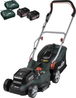 Metabo Tuinapparatuur - 36 V ACCU grasmaaier, werkbreedte 36 cm, 2x accu 5,2 Ah Li-Power, 2x lader 601716650 — thumbnail 4