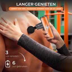 Maicura GO SE - Massage Gun Professioneel - Alluminium Massage Apparaat - Massage Pistool - Massagegun — thumbnail 4