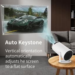 Projector - Draagbaar - Mini - 4K- Smart Projector - Bluetooth — thumbnail 3