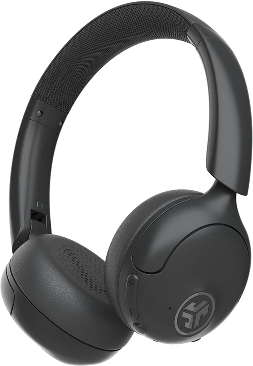 JLab Go Lux ANC Koptelefoon Draadloos – Hybrid Noise Cancelling Hoofdtelefoon – 70 Uur Batterijduur – On Ear Design - Bluetooth Multipoint – Aanpasbare Equalizer Instellingen – Inklapbaar Design Met Zachte Oorkussens - Zwart — afbeelding 1