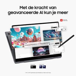SAMSUNG Galaxy Book4 Pro 360 Grijs - 16 inch - Intel Core Ultra 7 - 16 GB - 512 GB — thumbnail 2