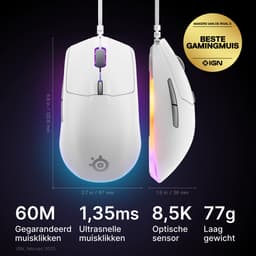 SteelSeries Rival 3 Gen 2 gaming muis — thumbnail 3