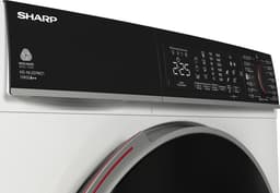 Sharp KDNL0S9GW21BE - warmtepomp droger - 10 KG - 15 programma's - trommelverlichting - wit — thumbnail 4