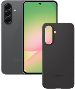 Samsung Galaxy A56 5G - 256GB - Awesome Graphite + Silicone Case Black — thumbnail 1