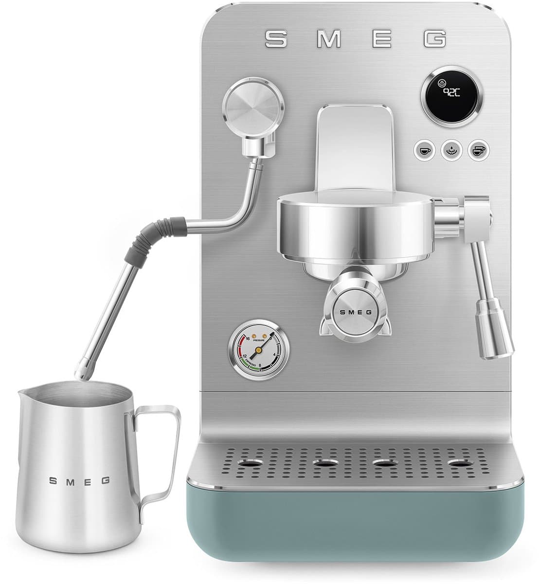 SMEG EMC02EGMEU - Espressomachine - Minipro - Emerald Green — afbeelding 1