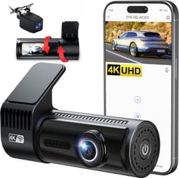 Dashcam - Daschcams - Auto - Camera - Vooruit - Achteruit - Video - Autobeveiliging - Parkeerbeveiliging - Recording - Dag en Nacht - Schadepreventie — thumbnail 1
