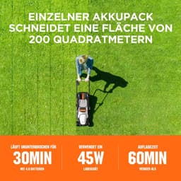 Grastrimmers met Accu - Kantenmaaier Elektrisch - Grasmaaier — thumbnail 2