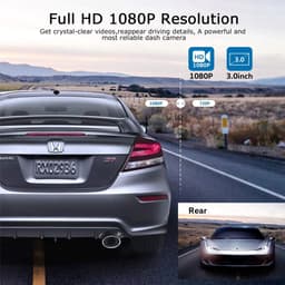 Dual Dashcam - Dashcam voor Auto - Dashcams - Zwart — thumbnail 3