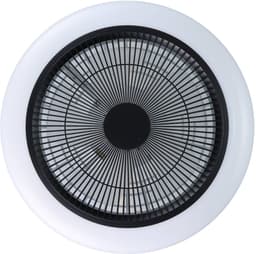 EGLO Sayulita 1 Plafondlamp met ventilator - 46 cm - Instelbaar wit licht - DC-energy saving - Zwart/Wit - Dimbaar - 3 Standen — thumbnail 3