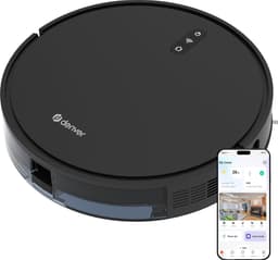 Denver Robotstofzuiger met Laadstation - Smartphone TUYA App - Geschikt voor Huisdierharen - RVC115 — thumbnail 1