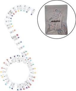 Siliconen Piano Stickers Afneembaar - 88 Toetsen - Keyboard Stickers - Herbruikbaar - Kleur — thumbnail 5