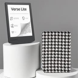PocketBook Verse Lite e-reader – 6 inch – 8 GB + Zwart/wit geruit hoesje – voordeelbundel — thumbnail 1
