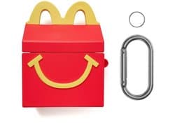 okido - Hoesje geschikt voor Airpods 4 - McDonald's siliconen case voor Airpods - Case geschikt voor Apple AirPods 4 - Airpods hoes