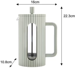 ZUIGER KOFFIE-/THEEZETAPPARAAT 1000 ml KLAUSBERG KB-7755 GROEN — thumbnail 2