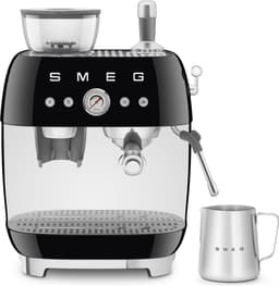 Smeg EGF03BLEU Espresso koffiemachine met bonenmaler jaren 50 model — thumbnail 1