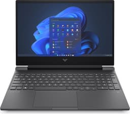 HP Victus Gaming Laptop 15-fa0010nd, Windows 11 Home, 15.6", Intel® Core™ i5, 16GB RAM, 512GB SSD, NVIDIA® GeForce RTX™ 3050, FHD, Mica zilver — thumbnail 1