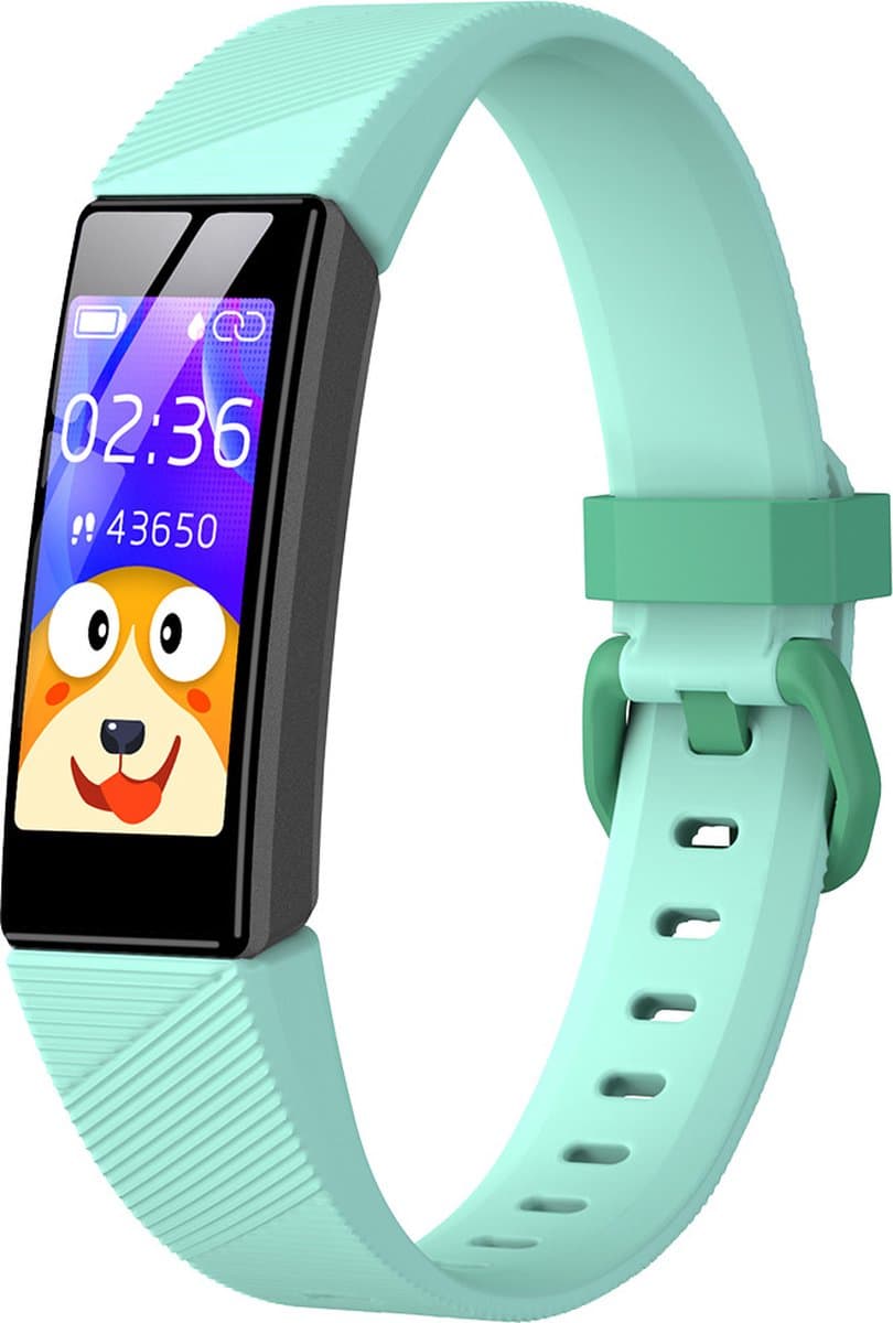 Smartwatch Kinderen - Waterdicht - Hartslag - Slaap Monitor - Mint — afbeelding 1