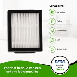 DEGG® - Hepa Filter - Geschikt voor iRobot Roomba - i1 i3 i3+ i4 i4+ i5 i5+ i6 i6+ i7 i7+ i8 i8+ e5 e6 e7 - Jaarpakket - VOORDEEL-VERPAKKING - 6 STUK(S) — thumbnail 2