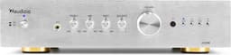 Stereo versterker - Audizio AD200A - hifi versterker met Bluetooth - Subwoofer aansluiting - Zilver — thumbnail 1