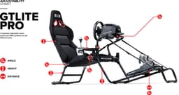 Next Level Racing GT Lite Pro Foldable Cockpit — thumbnail 3