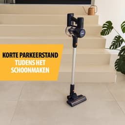 Tristar Steelstofzuiger SZ-2360 - Draadloze Stofzuiger - 2-in-1 - Kruimeldief - DC-motor, HEPA-filter en LED verlichting - 40 minuten - Inclusief opzetstukken - Blauw — thumbnail 3