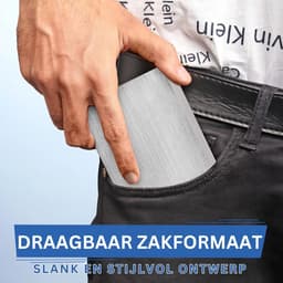 Harde Schijf Extern - Draagbare - 1TB Opslag - Zilver — thumbnail 5