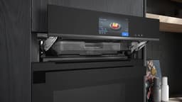 Siemens iQ700 CS958GCB1, Middelmaat, 47 l, Katalytisch + hydrolytisch, 47 l, Zwart, Touch — thumbnail 4