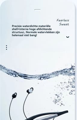 OnmiMartNekband Oordopjes -draadloze oordopjes - met Active Noise Cancelling - Ooortjes draadloos-bluetooth 5.2 oordopjes - In-Ear - Sport Oordopjes - Bluetooth Oordopjes voor Hardlopen, Fietsen en Fitness - Zwart — thumbnail 4