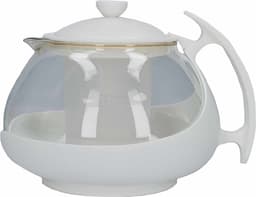 French press koffiemaker/percolator/ cafetiere glas - Koffie zetter met filter - 700 ml - Camping koffiezetters — thumbnail 1