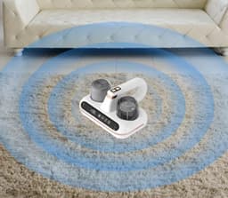 Bovista Kruimeldief - Handstofzuiger - Snoerloos - Draadloos - Auto Stofzuiger - Caravan - Best Verkocht - Car Vacuum Cleaner - Wit Auto — thumbnail 2