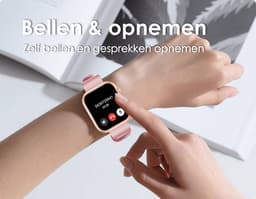 Voltic® Smartwatch Roze - Dames Sporthorloge - Android & iOS - Waterdicht Horloge - Sport & Gezondheidstracker - 47mm — thumbnail 5