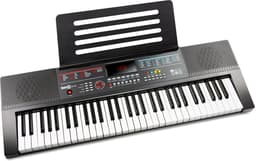 RockJam RJ740CE 61 key keyboard - LED display - 61 toetsen - 600+ ingebouwde geluiden - 50 ingebouwde nummers - lesmodus via het display — thumbnail 1