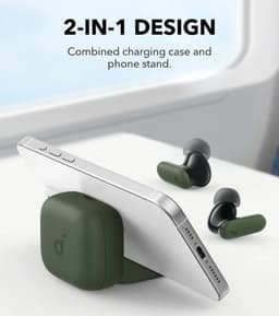 Anker soundcore P30i Draadloze Oordopjes - ANC - Bluetooth 5.4 - Oortjes - Groen — thumbnail 3