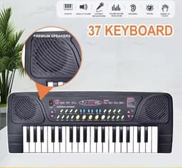 OodBlue Piano Keyboard - 37 Toetsen - Draagbaar & Multifunctioneel - Voor Kinderen — thumbnail 4