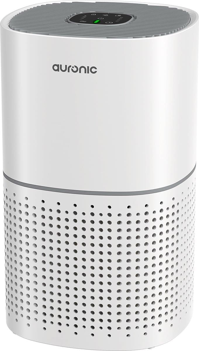Auronic Luchtreiniger Fresh met HEPA 13 Filter, Ionisator en Koolstoffilter - Ruimtes tot 45m² - CADR-waarde van 225m³/u - Air Purifier - Wit — afbeelding 1