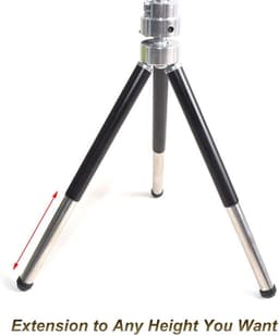 Draagbaar mini-statief met kogelkop voor projectors en camera's — thumbnail 4
