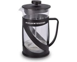French Press Koffiemaker 600ml - RVS & Kunststof Cafetière - Borosilicaatglas Espresso & Thee Maker - Koffiepers & Koffiepot - Geschikt voor Koffie en Thee