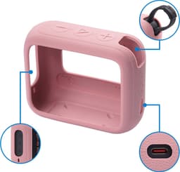 YONO Hoesje geschikt voor JBL Go 4 - Case - Roze — thumbnail 4