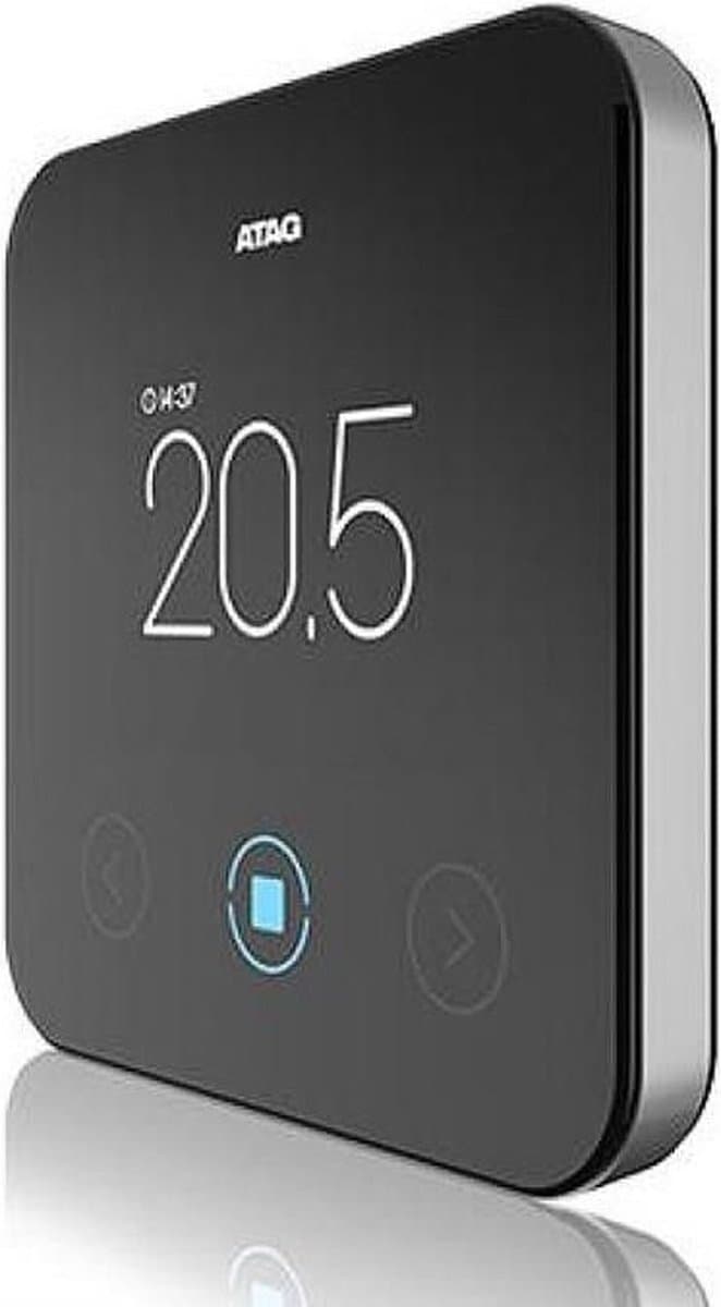 Atag One zone zwart Klokthermostaat — afbeelding 1