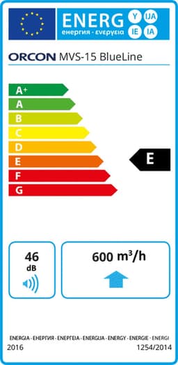 Orcon alles-in-een pakket randaarde stekker MVS 15RHB 520m3/h + vochtsensor + rft bediening + 4 ventielen — thumbnail 2