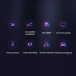 Dashboardcamera - Rijcamera Auto - Veilig Reizen - Groothoeklens F1.8 - 1080P FHD - Zwart — thumbnail 3