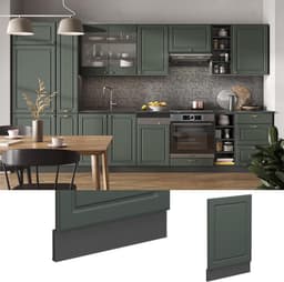 Vaatwasserpaneel - Keukenfront - Keuken Inrichten - Soft-close Scharnieren - 45 cm - Groen-Goud Landhuis — thumbnail 4
